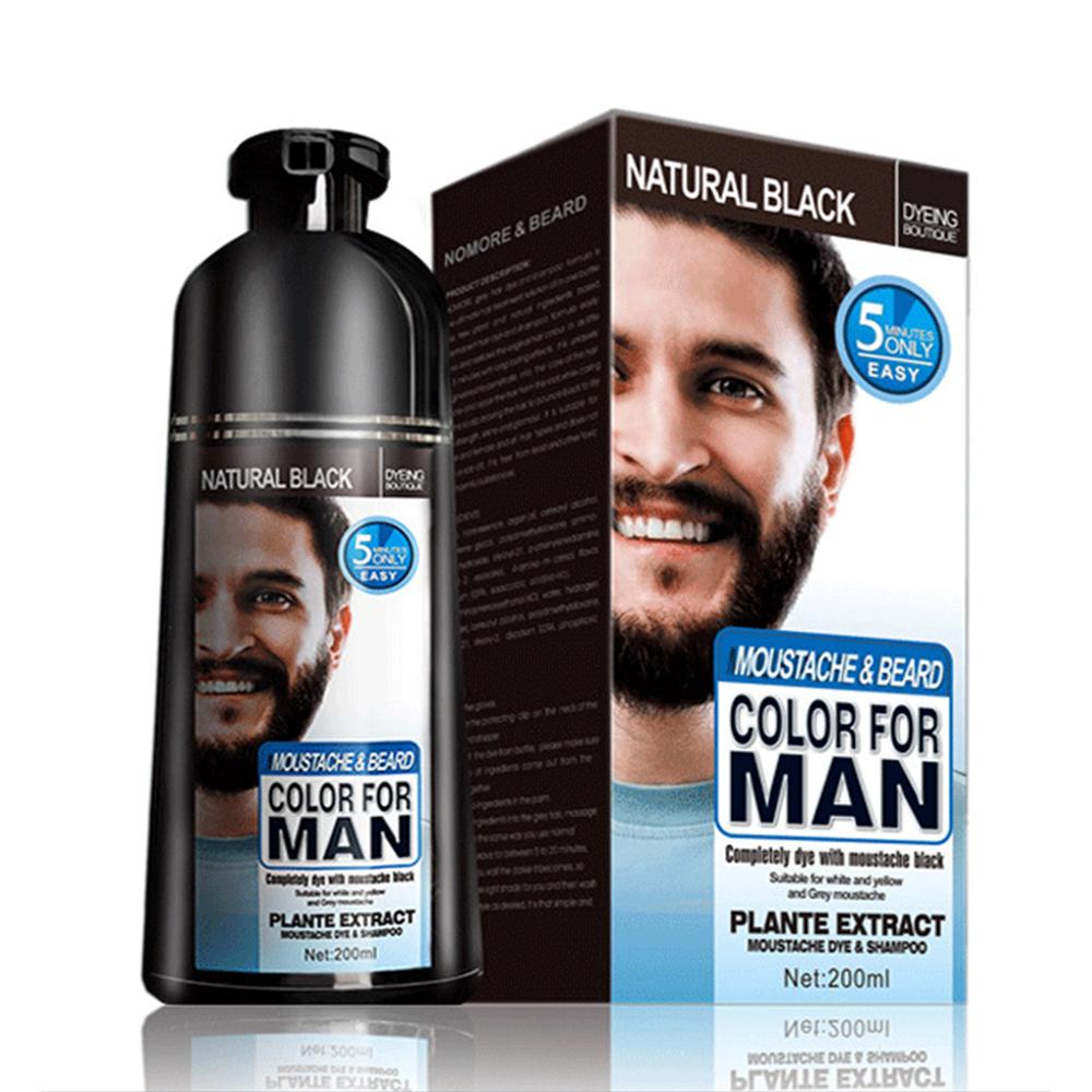 Natural Beard Dye Shampoo to Color and Refresh Facial Hair