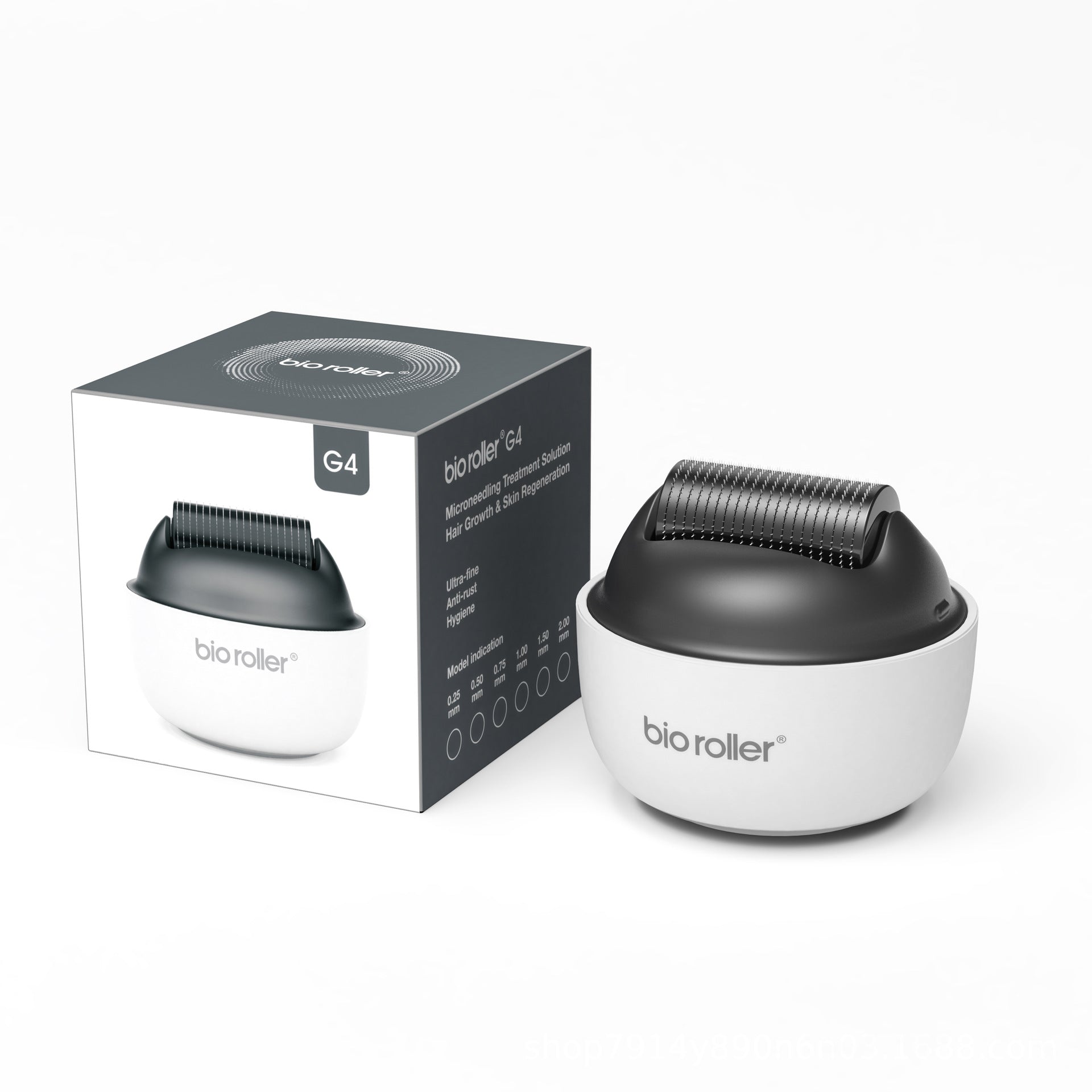 Portable Microneedle Beard Roller to Boost Hair Growth