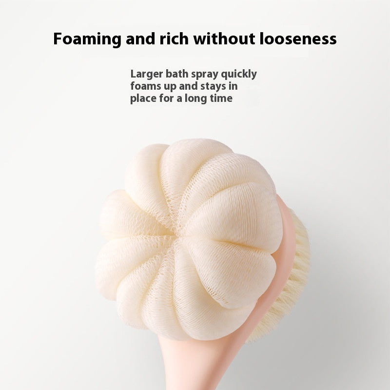 Long Handle Bath Brush Soft Fur Two-in-one Bath Brush Bath Brush