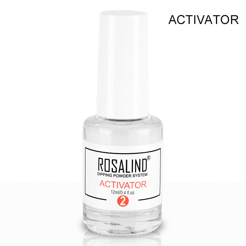 Wet powder nail polish