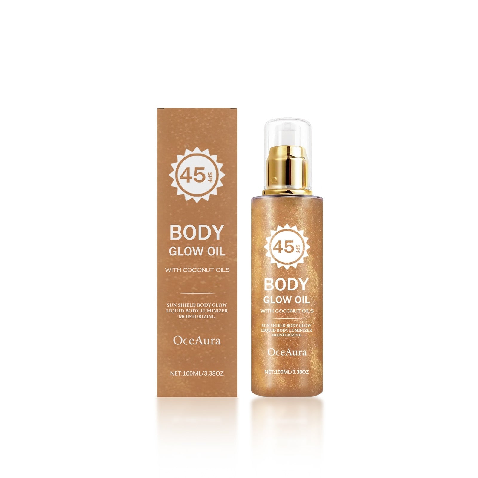 Coconut Sparkling Sunscreen Oil