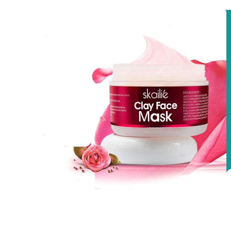 Rose Clay Face Mask to Refresh, Repair, and Renew Skin