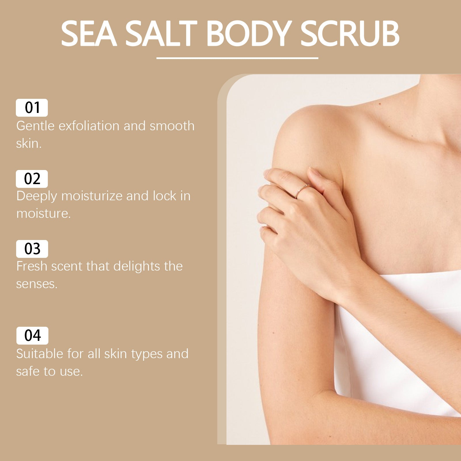 Gentle Coconut Coffee Scrub for Moisturized, Refreshed Skin