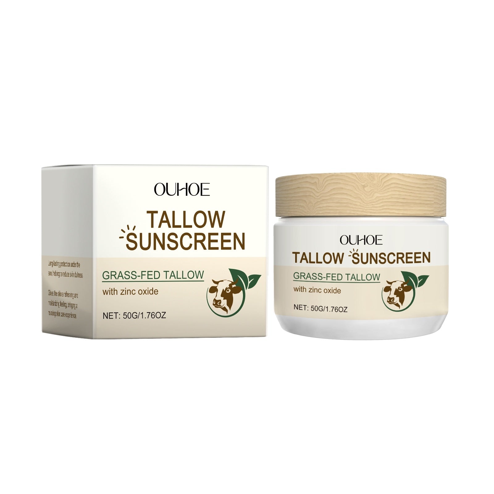 Natural Shield Tallow Sunscreen for Daily Skin Care