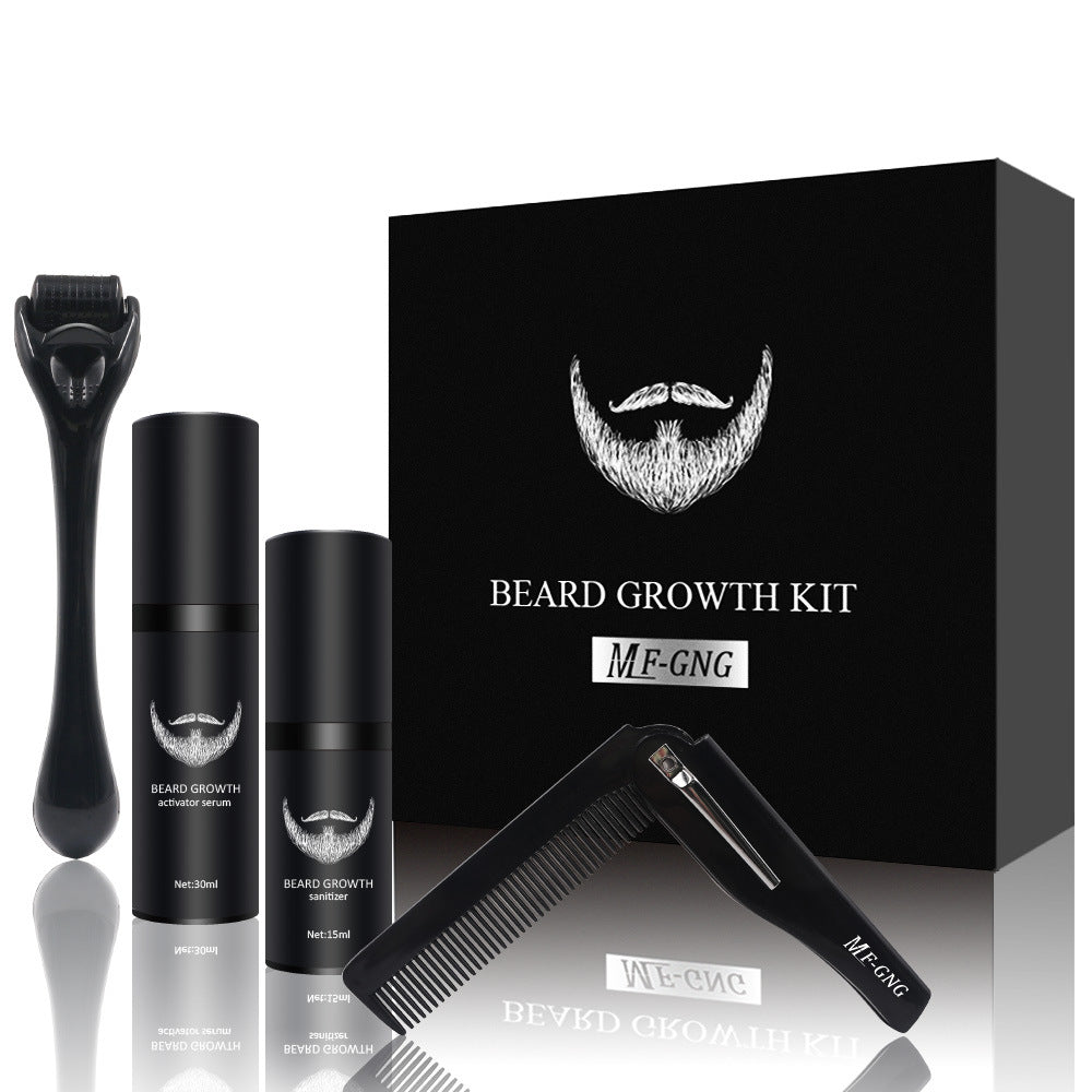 Beard Grooming Kit for Soft, Tamed, Well-Maintained Beard