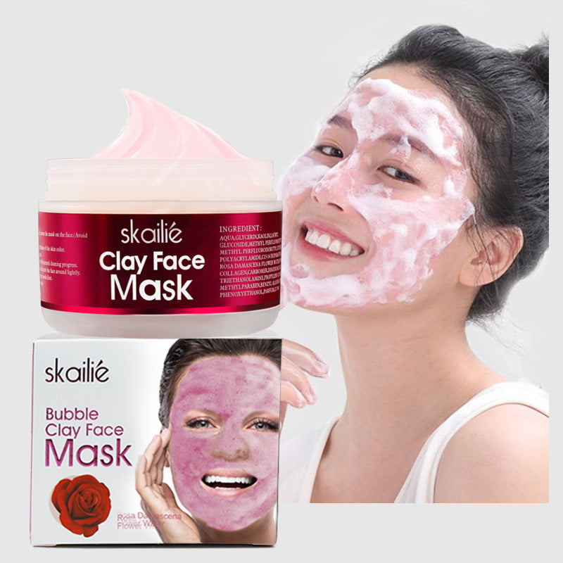 Rose Clay Face Mask to Refresh, Repair, and Renew Skin